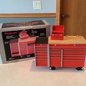 Snap-On Die Cast Metal Tool Storage Bank Replica